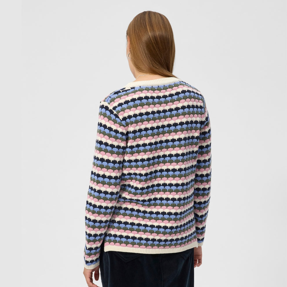 Redgreen W Karen Knit Multi Stripe
