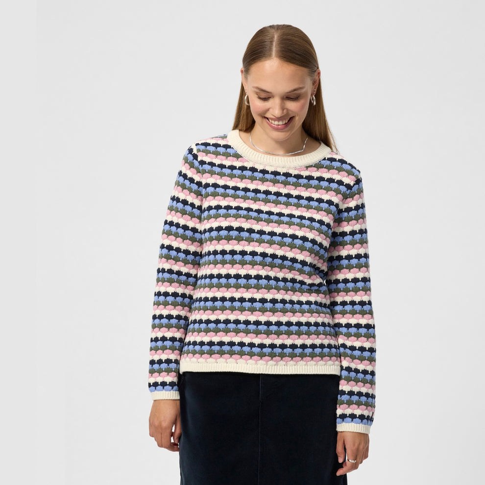 Redgreen W Karen Knit Multi Stripe