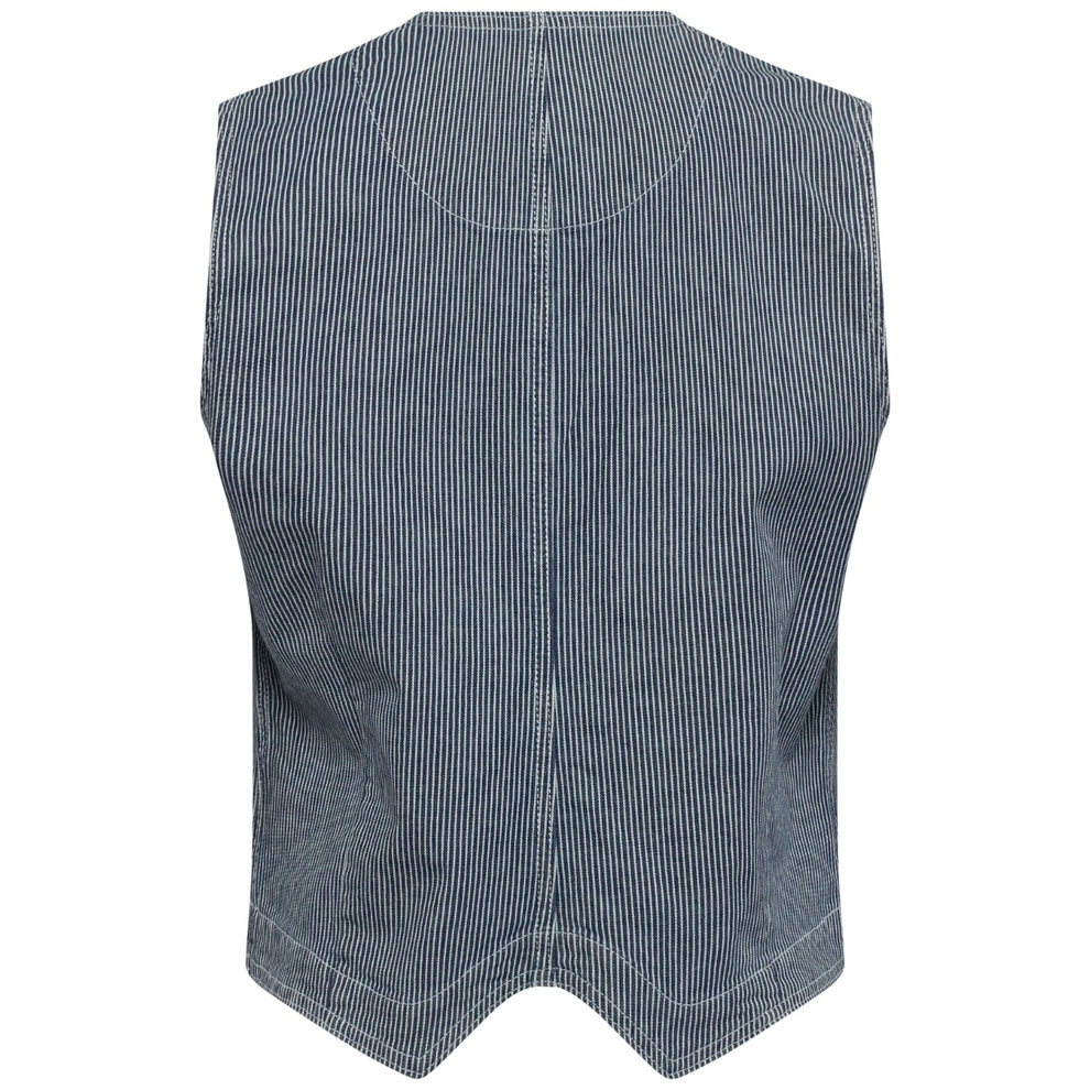 Redgreen W Letty Vest Denim Stripe