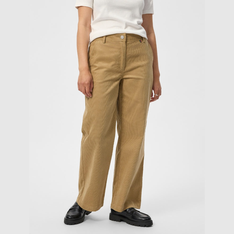 Redgreen W Mabelle Pants Mid Sand