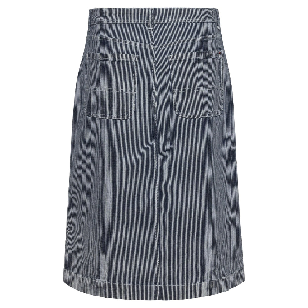 Redgreen W Nadine Skirt Denim Stripe