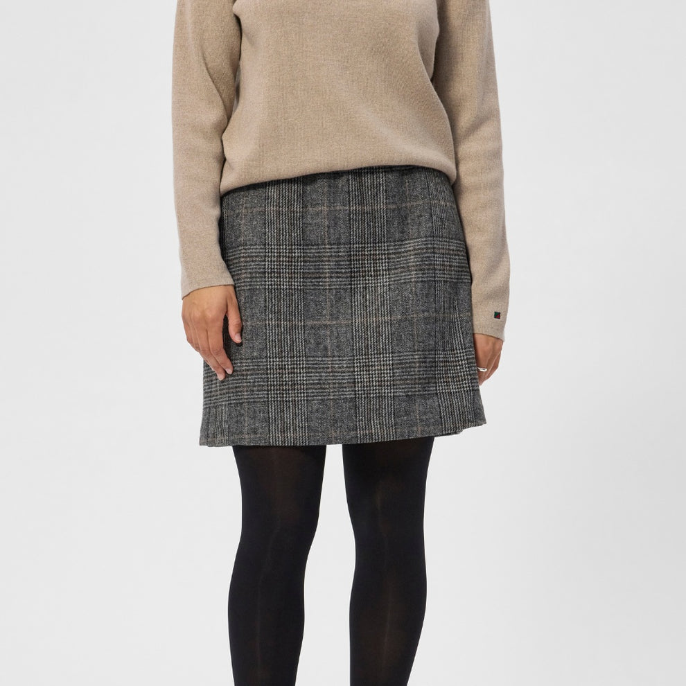 Redgreen W Nicole Skirt Antracite Grey