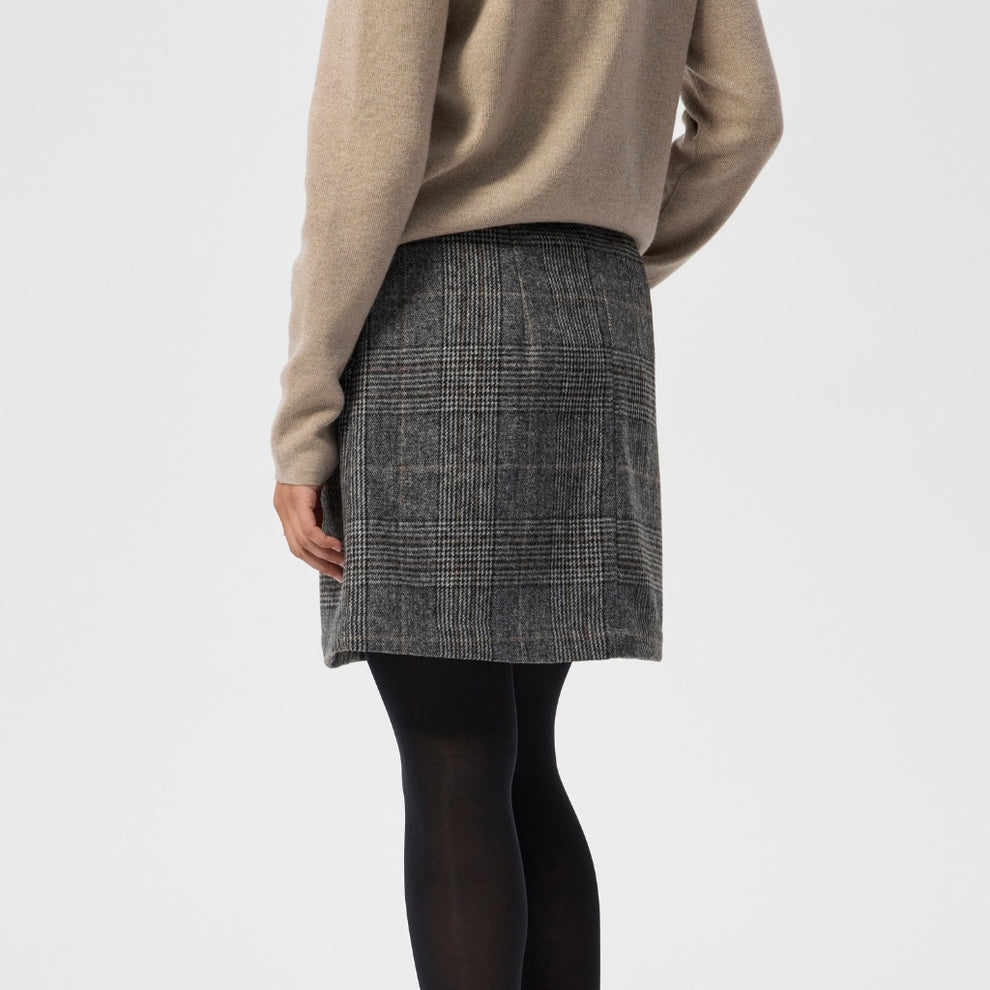 Redgreen W Nicole Skirt Antracite Grey