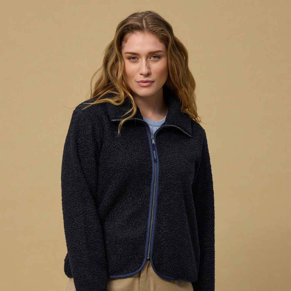 Redgreen W Saceline Fleece Dark Navy
