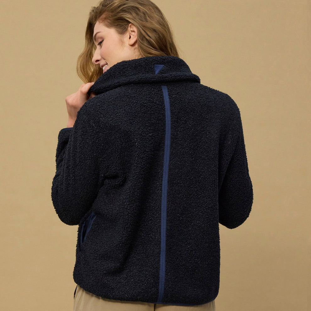 Redgreen W Saceline Fleece Dark Navy