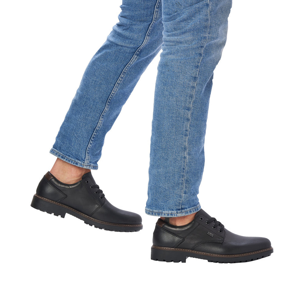 Rieker M Robust Herresko F4611 Sort