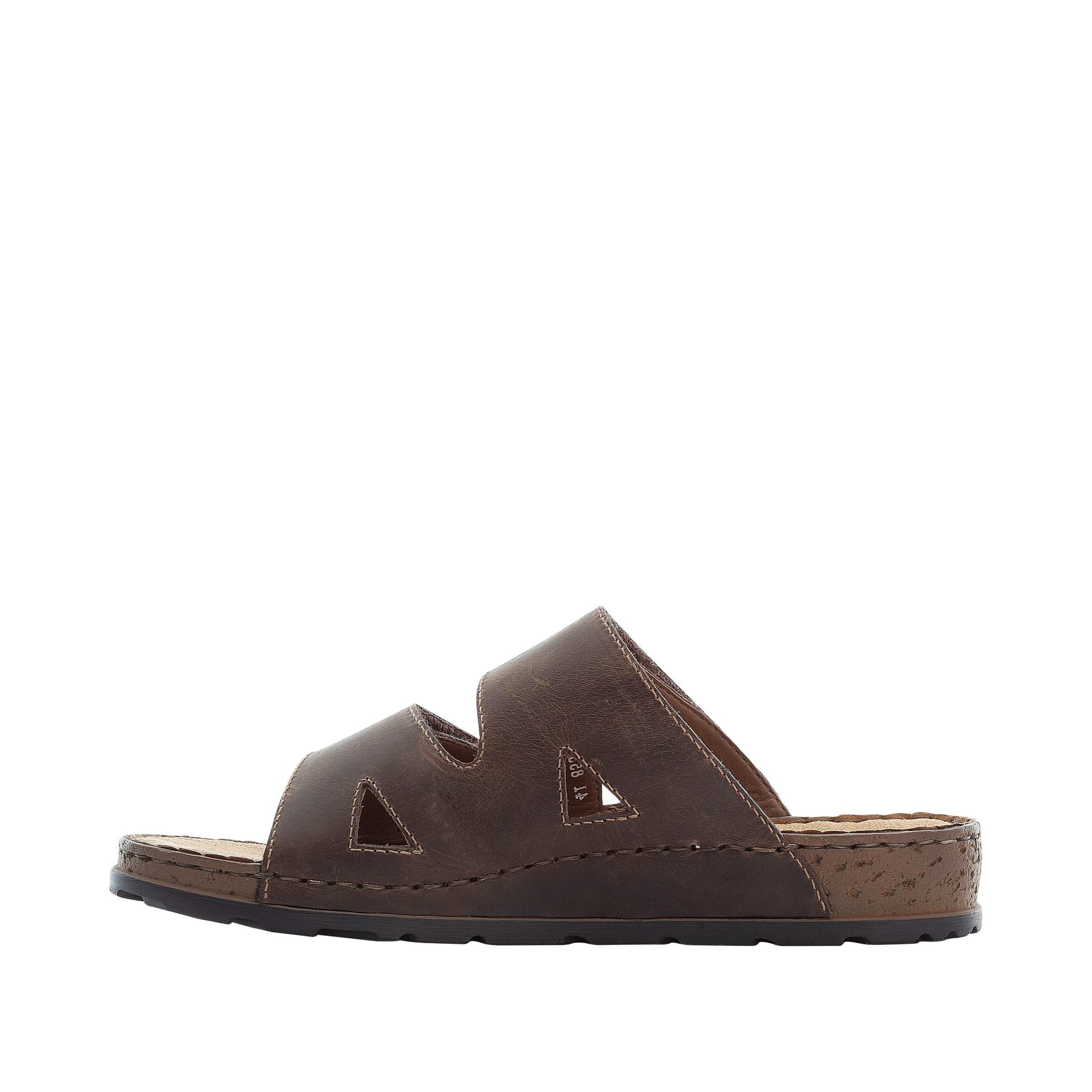 Rieker M Sandal m Velcoluk Brun