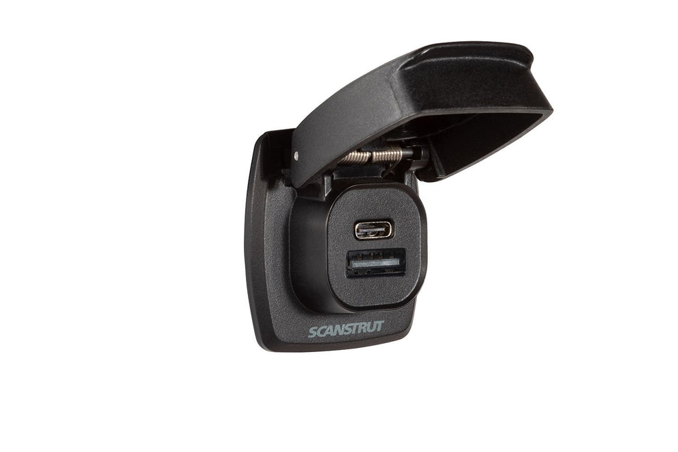 Scanstrut SC-USB-F4 Flip Pro Plus USB-A- og USB-C-udtag med hurtigopladning