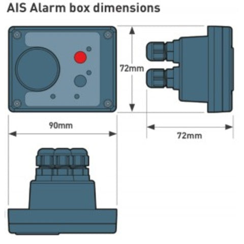 Ocean Signal MOB Finder AIS Alarm for AIS-MOB og AIS-SART 741S-02037