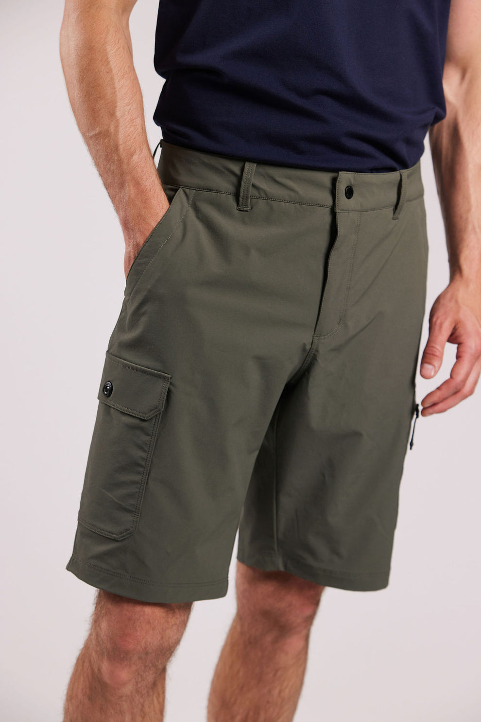 Sebago Performance Cargo Shorts Dark Sage