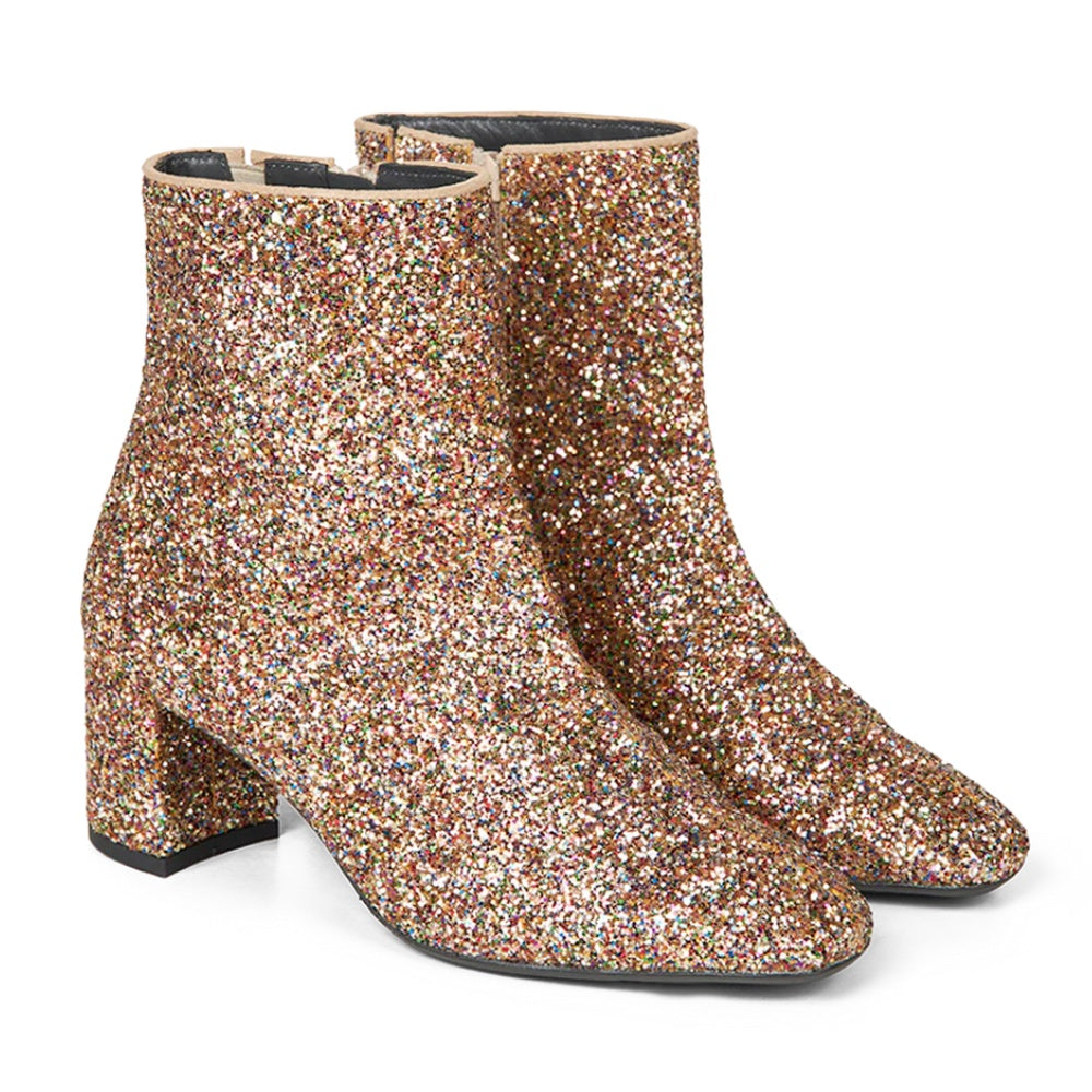 Angulus W Funklende Glitterstøvle Multi Glitter