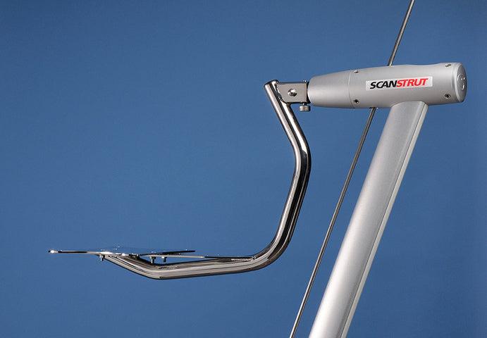 Scanstrut LMB-F2 selvnivellerende Bagstags radarbeslag