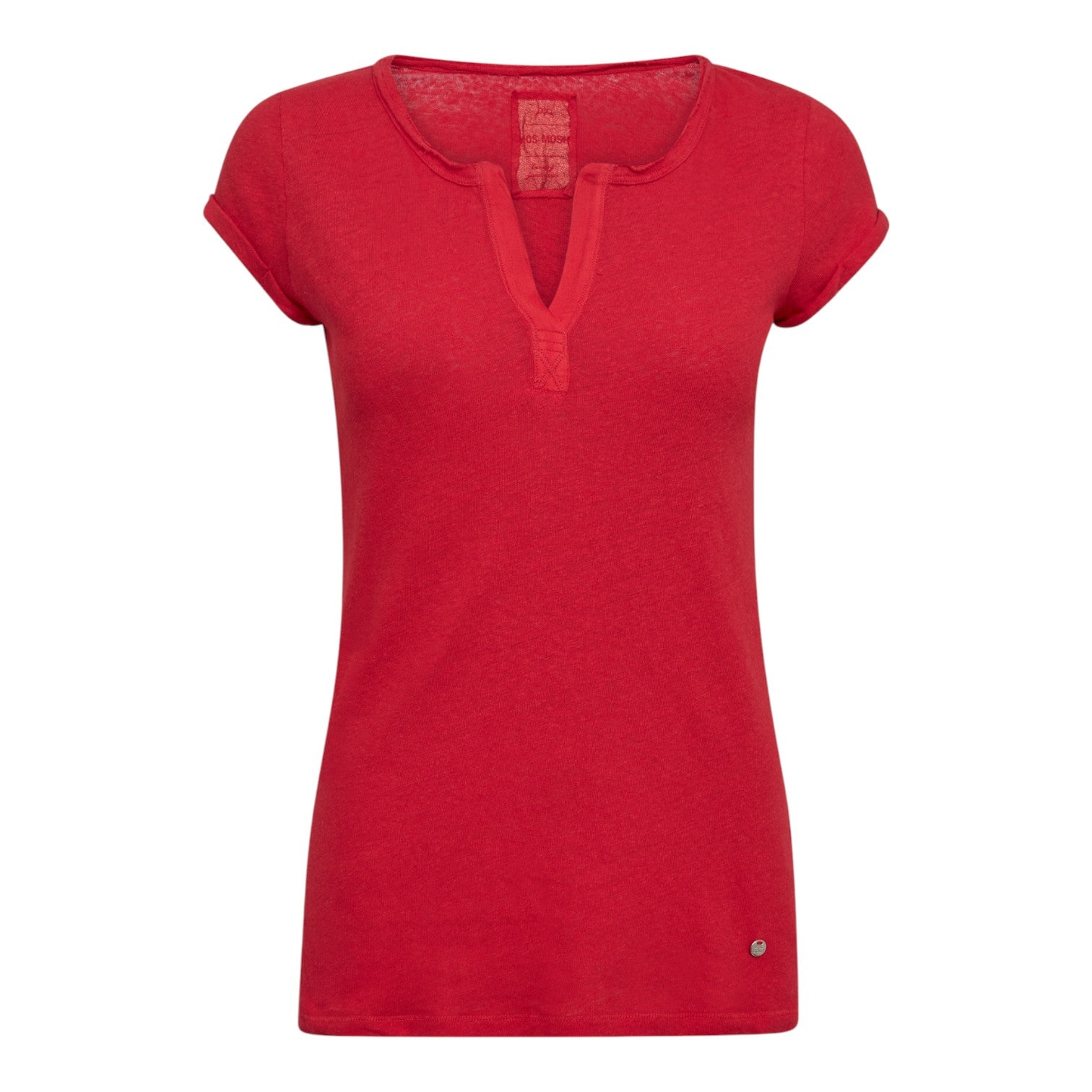 Mos Mosh Troy T-Shirt Ss Chinese Red