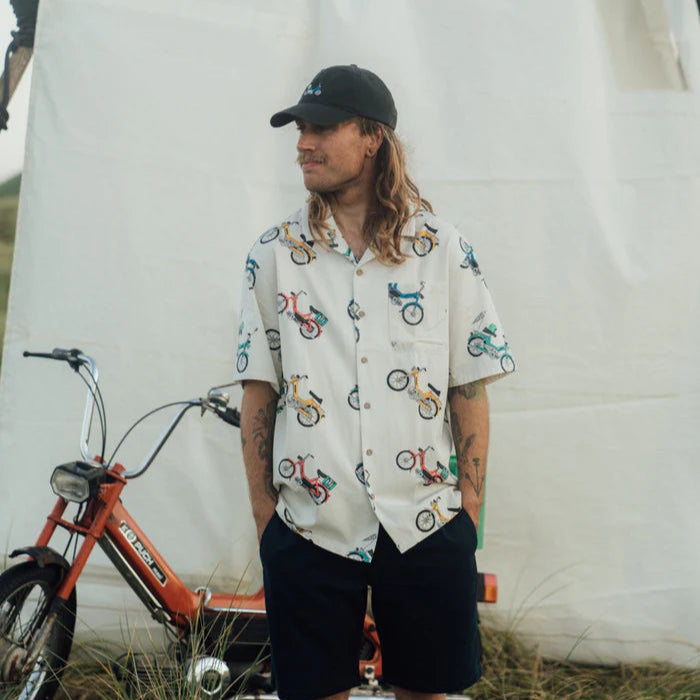 Lakor U Puch Color Short Sleeve Shirt Starwhite