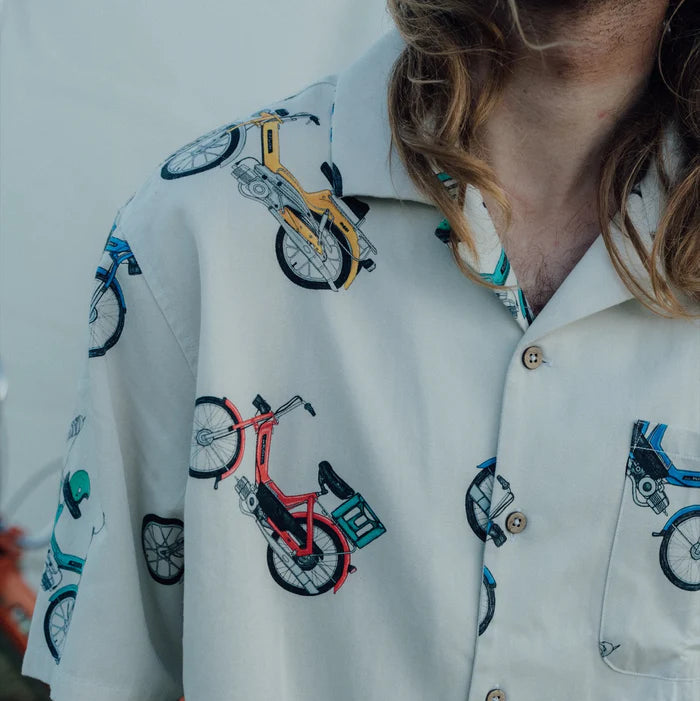Lakor U Puch Color Short Sleeve Shirt Starwhite