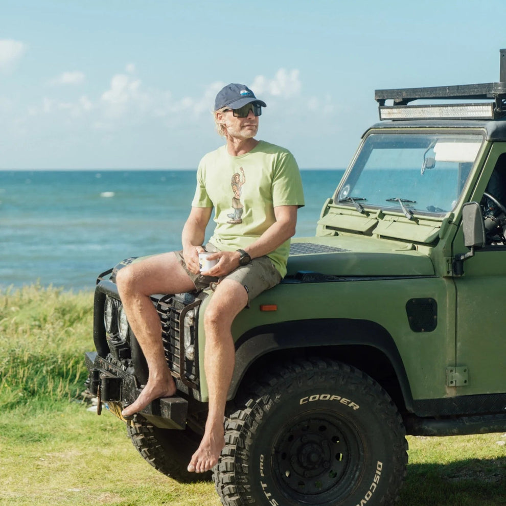 LAKOR Dashboard Hula Swim Shorts Deep Lichen Green