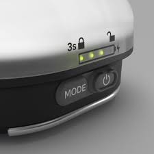Silva 38506 Glow Recharge sort 350 lumen lampe