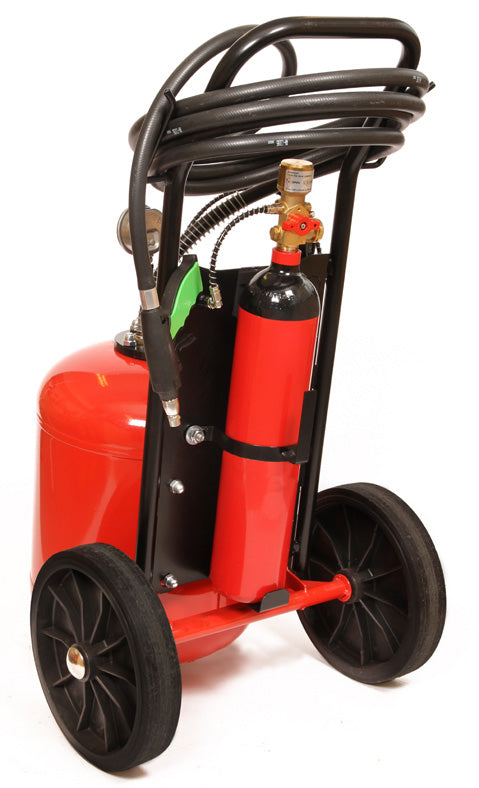Sea-Fire AVD lithium-ion ildslukker på trolley 25 Liter