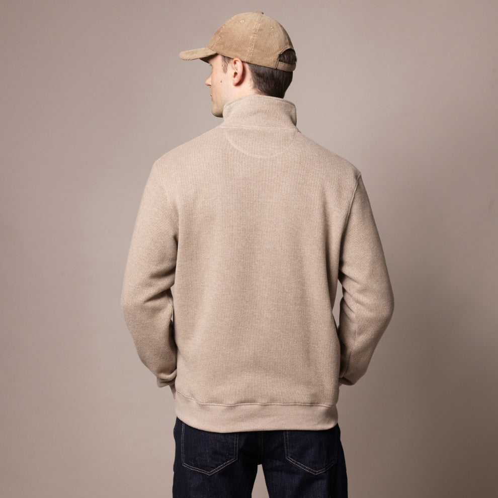 Sea Ranch M Cromwell Sweater Sand Melange