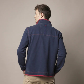 Sea Ranch M Jacob Half Zip Trøje Navy