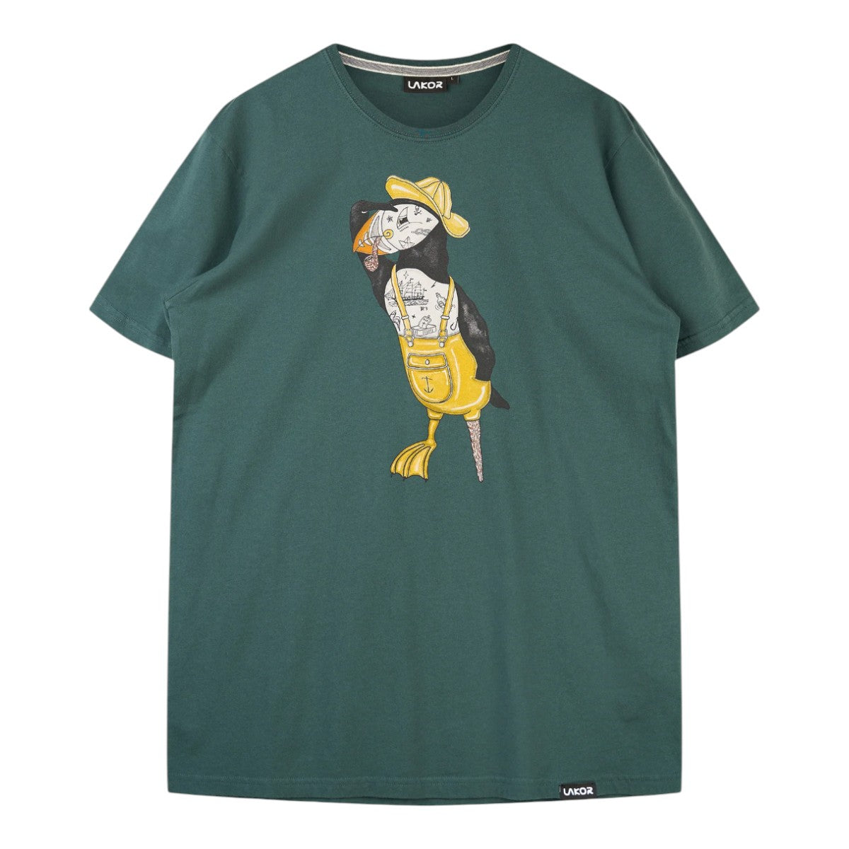 Lakor U Seaparrot Seaman T-Shirt Green Gables
