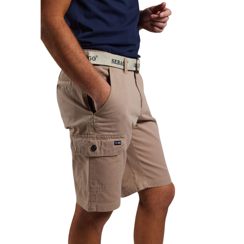 Sebago M Cargo Crew Shorts Khaki