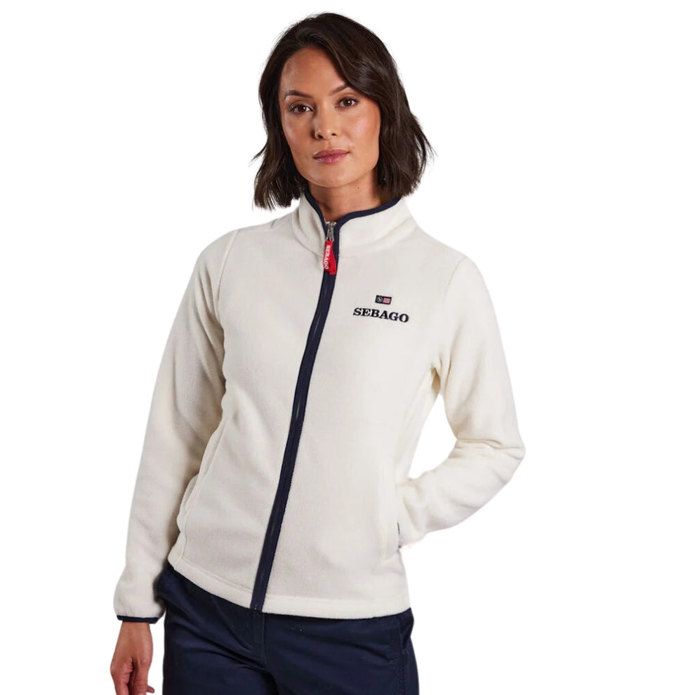 Sebago W Fleece Jacket White