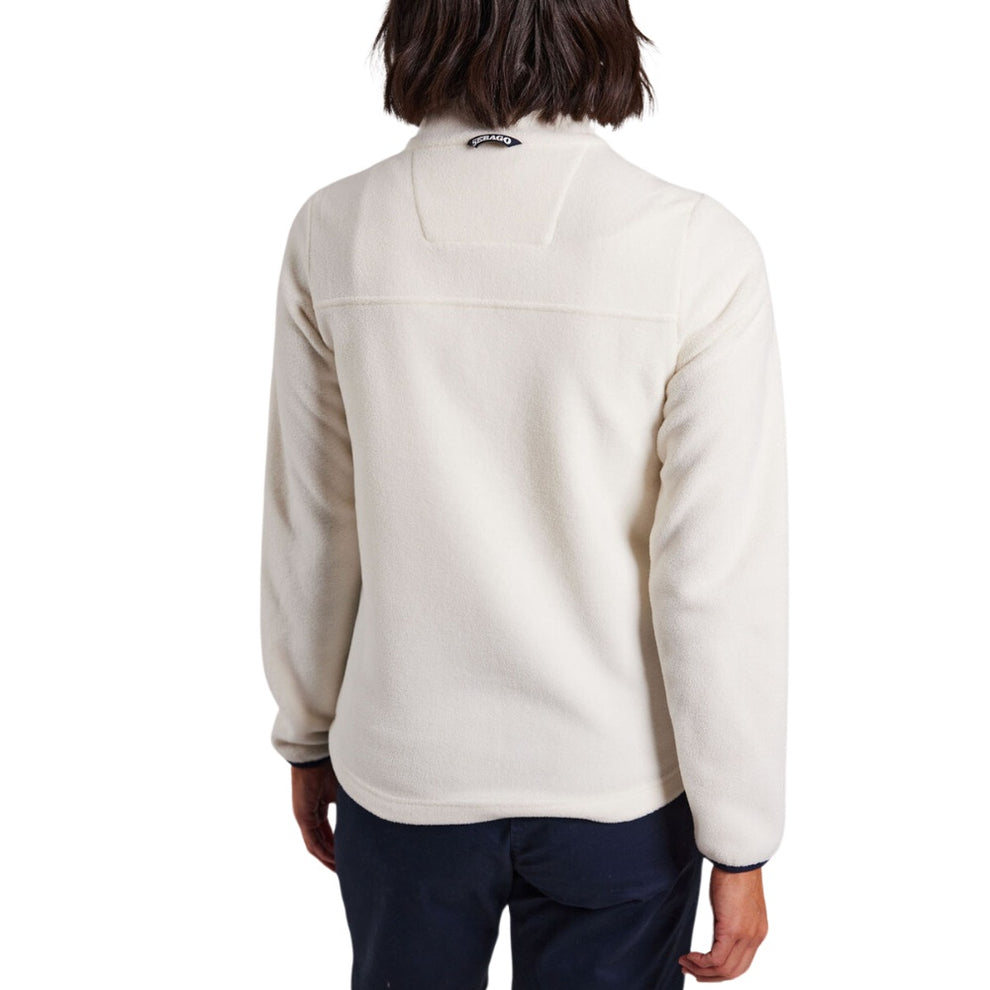 Sebago W Fleece Jacket White