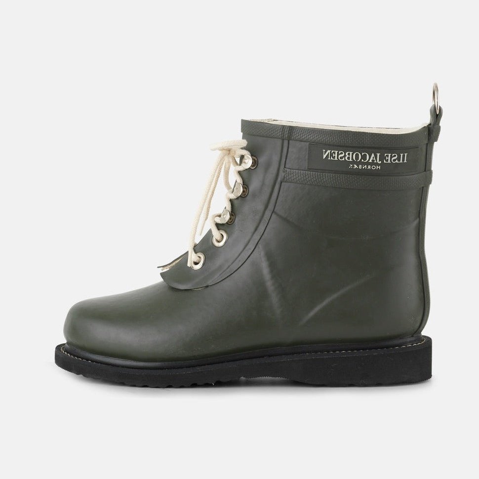 Ilse Jacobsen W Short Rubber Boots Army