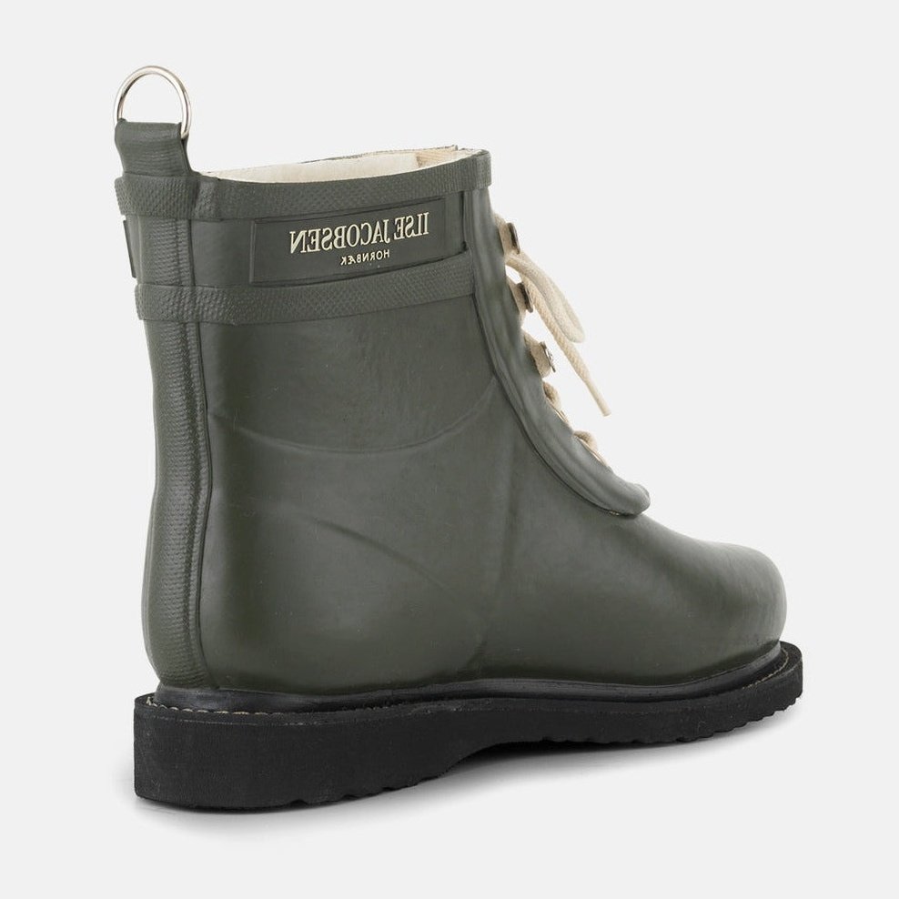 Ilse Jacobsen W Short Rubber Boots Army