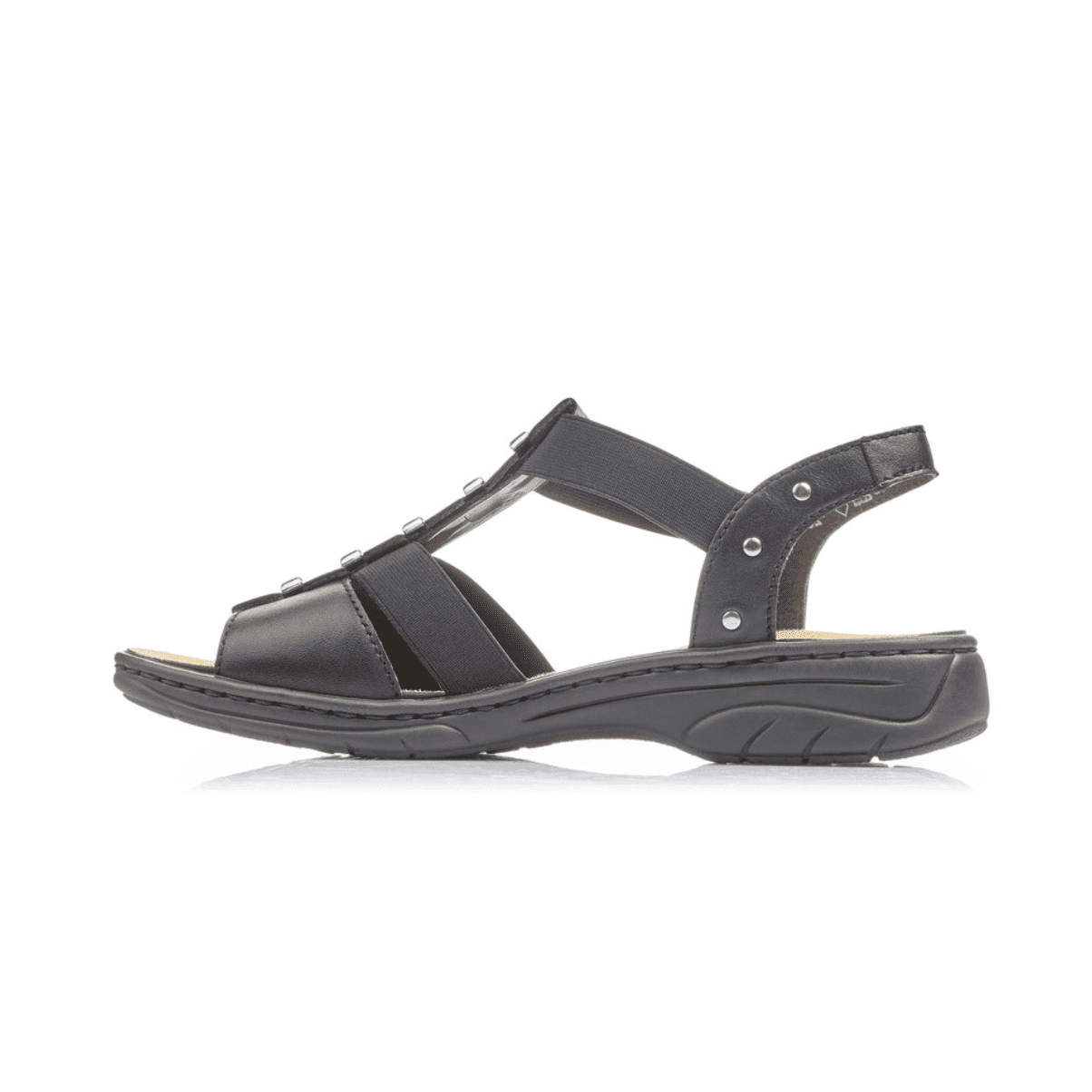 Rieker W Antistress Sandal Black