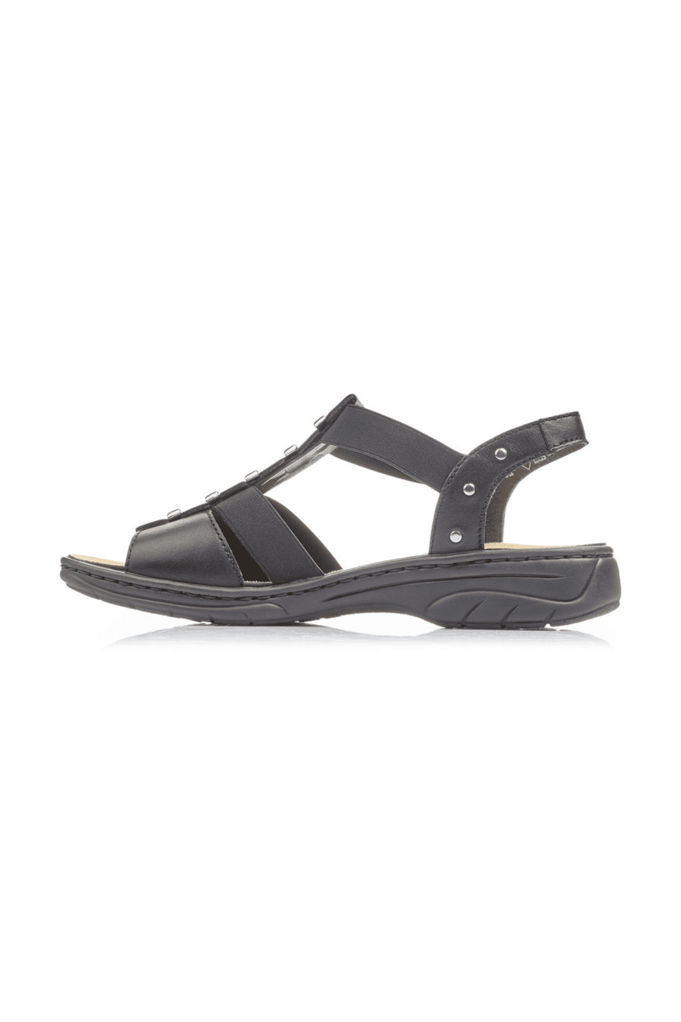 Rieker W Antistress Sandal Black