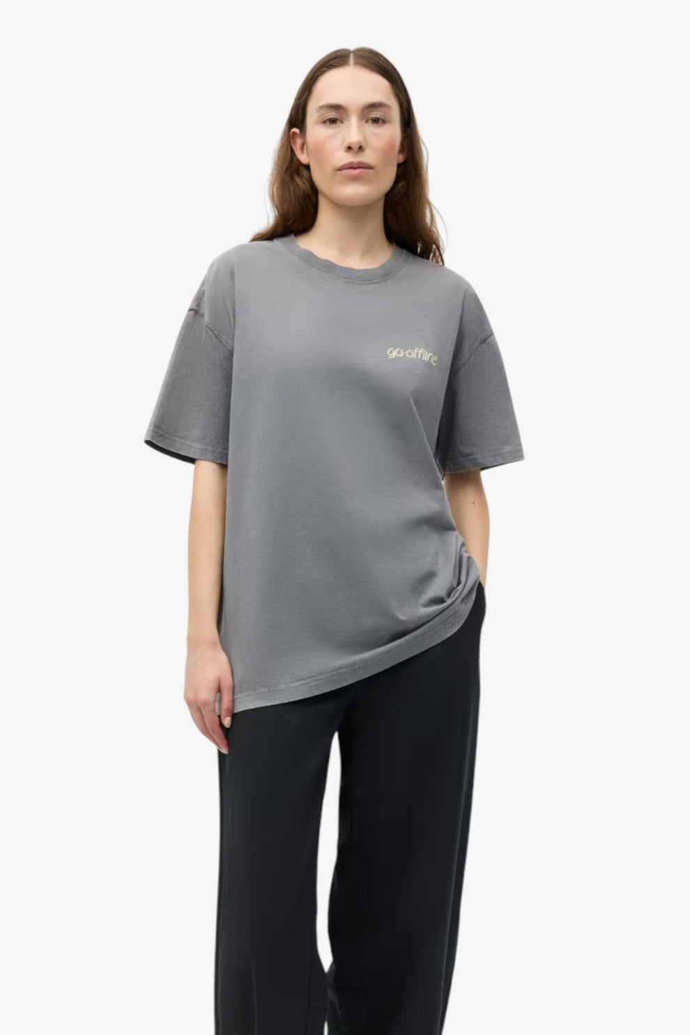 Envii ENKULLA SS Tee Print Wash 5310 Washed Dine