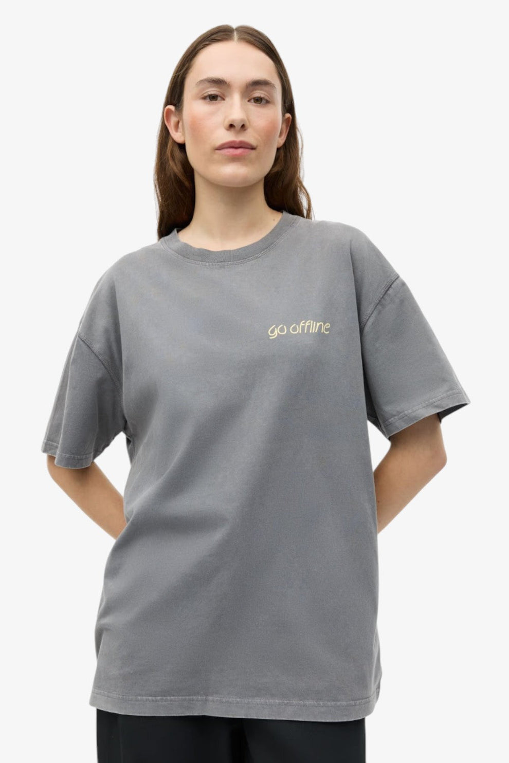 Envii ENKULLA SS Tee Print Wash 5310 Washed Dine