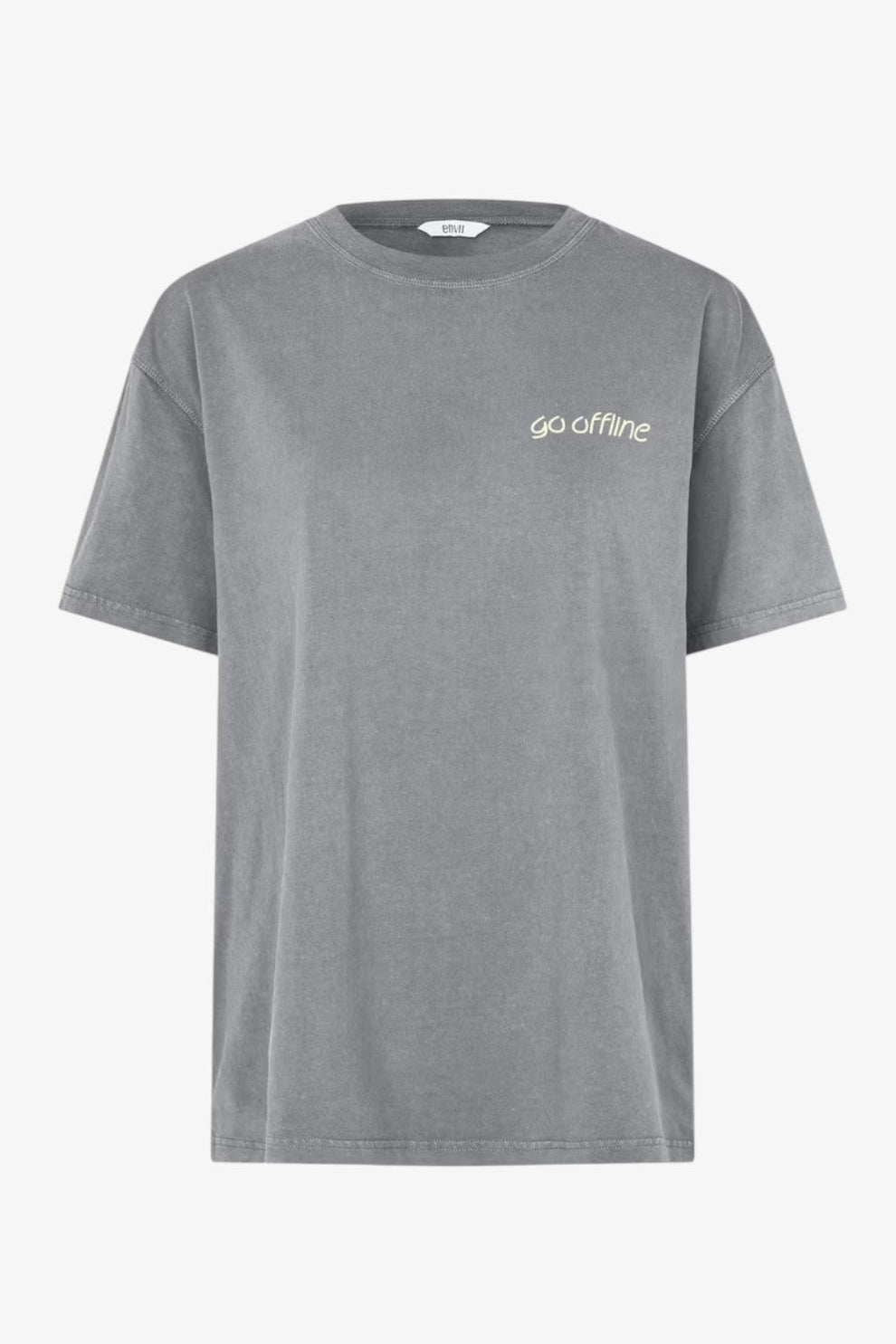 Envii ENKULLA SS Tee Print Wash 5310 Washed Dine