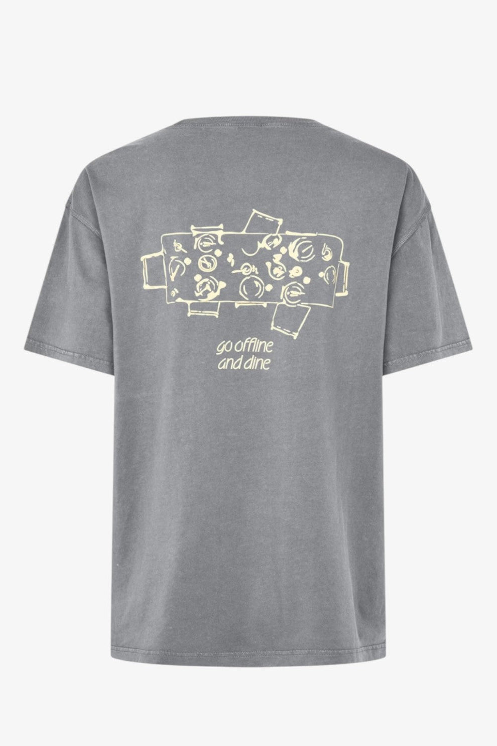 Envii ENKULLA SS Tee Print Wash 5310 Washed Dine