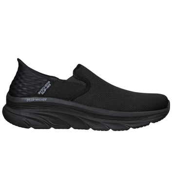 Skechers M Mens Dlux Walker Slip Ins Black