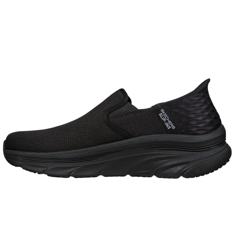 Skechers M Mens Dlux Walker Slip Ins Black