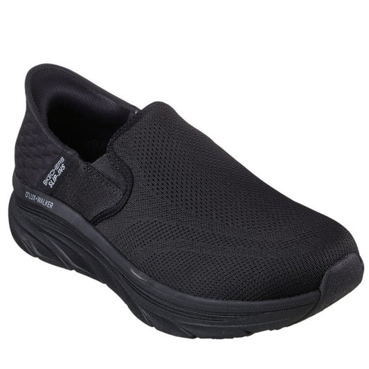 Skechers M Mens Dlux Walker Slip Ins Black