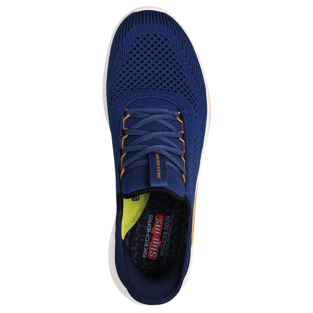 Skechers M Mens Slade Slip Ins Blue