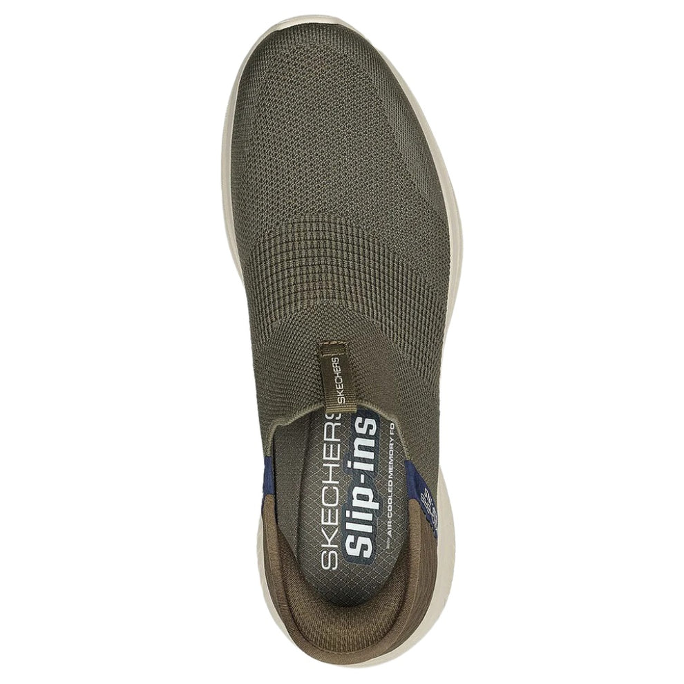 Skechers M mens Ultra Flex 3.0 Slip Ins Oliven