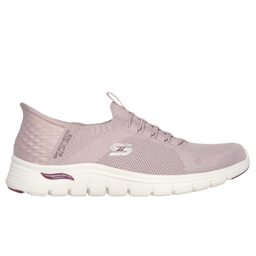 Skechers W Arch Fit Vista Aspiration Snakers Mauve