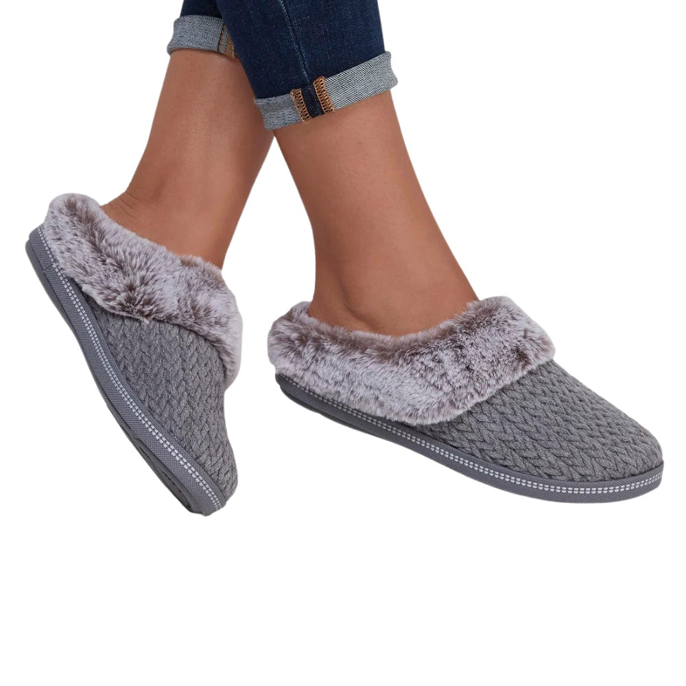 Skechers W Cozy Campfire Hjemmeko Grey