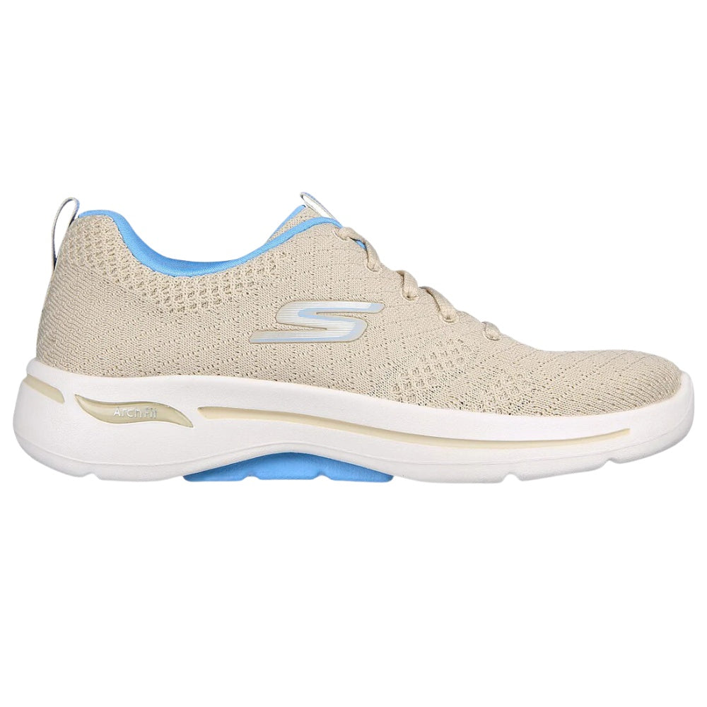Skechers W Go Walk Arch Fit Unify Sneaker Natural Blue