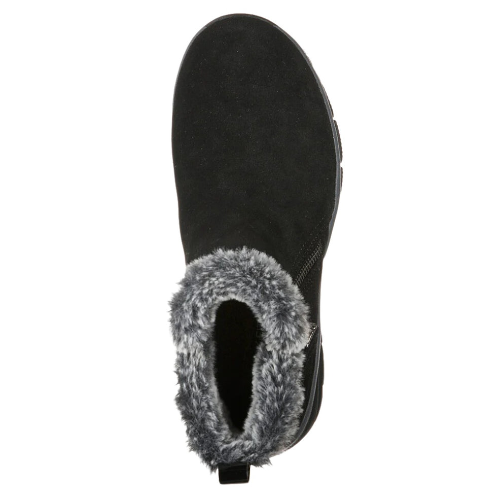 Skechers W High Zip Støvle Sort