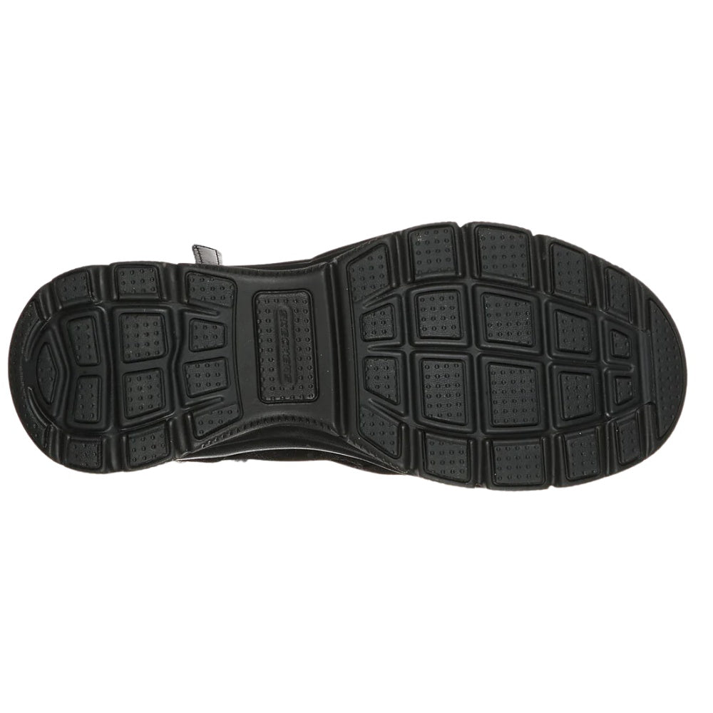 Skechers W High Zip Støvle Sort