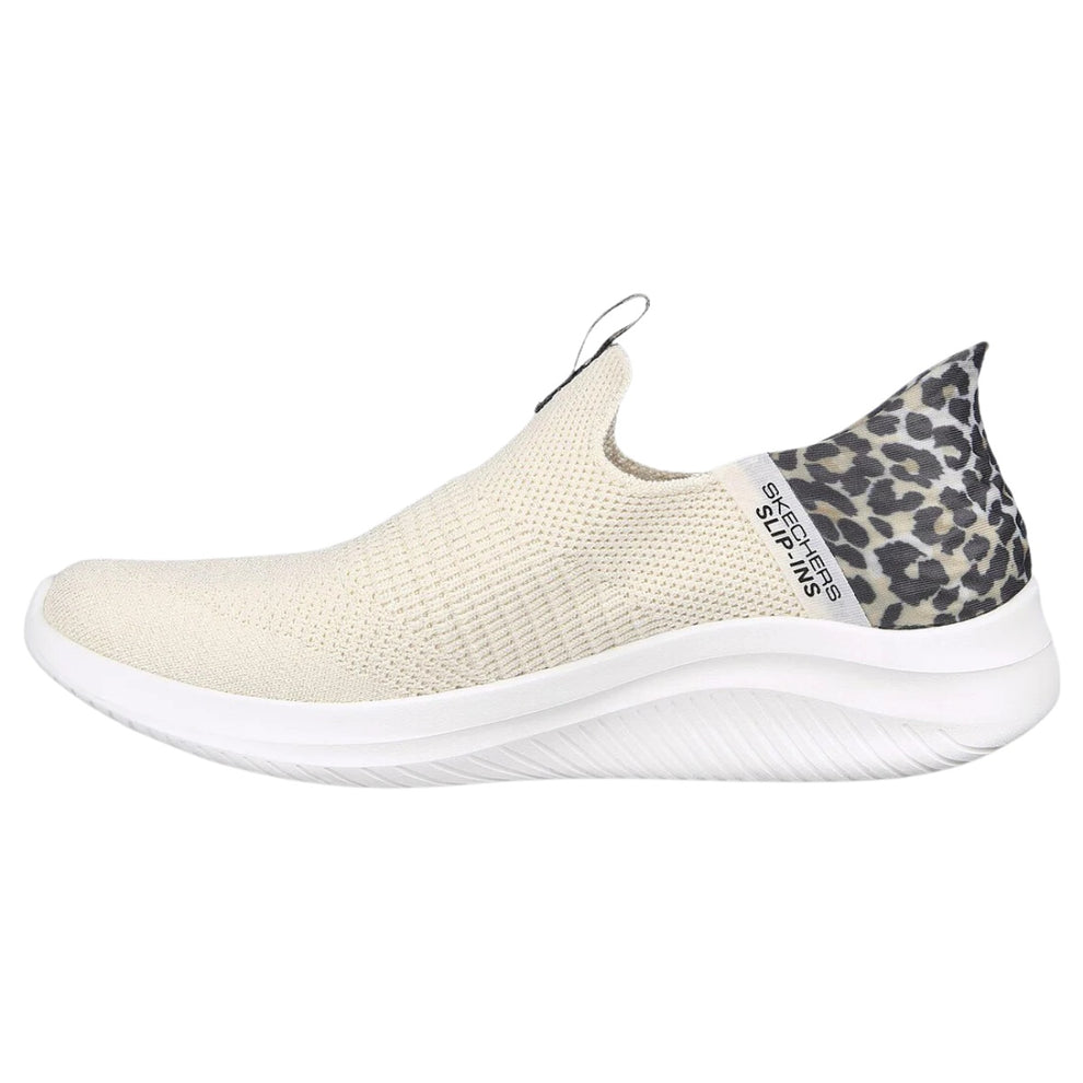 Skechers W Ultra Flex 3.0 Sneakers Natural Step Leopard