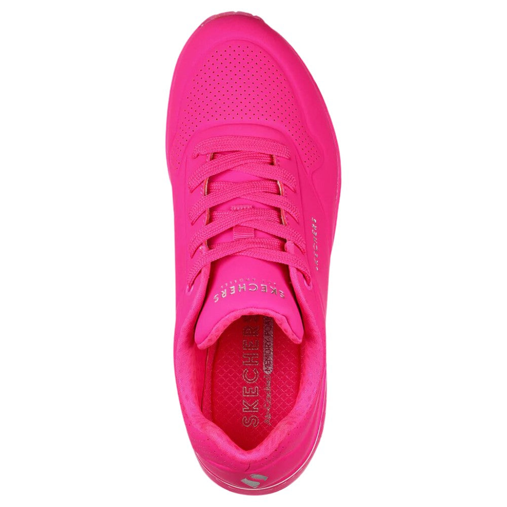 Skechers W Uno Night Shades Sneakers Hot Pink