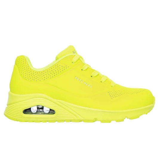Skechers W Uno Night Shades Sneakers Neon Yellow