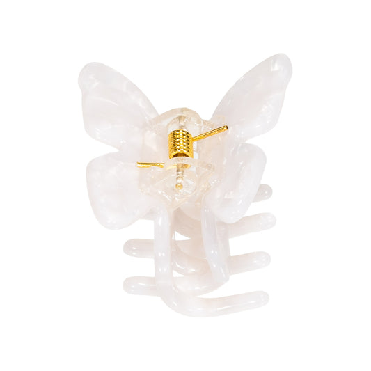 Pico Small Butterfly Claw White MOP